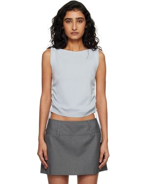 DUNST Layering Knit Tank Top - Black