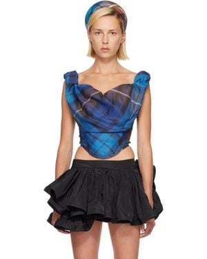 Vivienne Westwood Sunday Corset Top - Blue