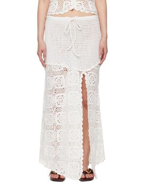 Holzweiler Rosie Crochet Maxi Skirt - Multicolour