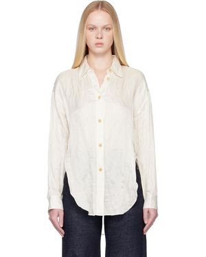 KHAITE Off- Goya Shirt - White