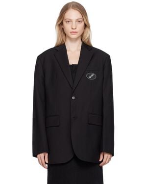 we11done Oversized Blazer - Black