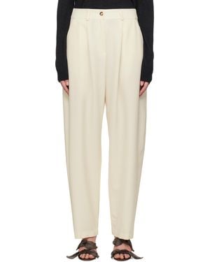 La Collection Sada Trousers - Natural