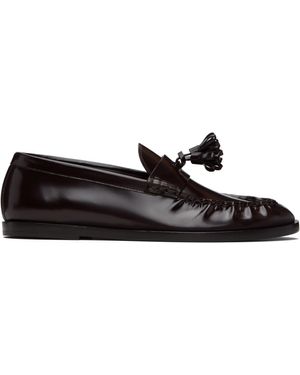 The Row Loafers - Black