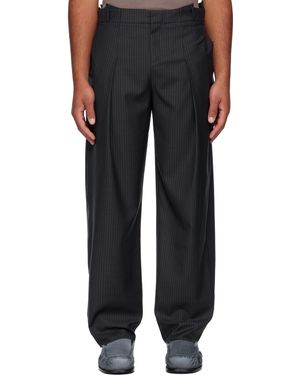 SONIA CARRASCO Pleated Trousers - Black