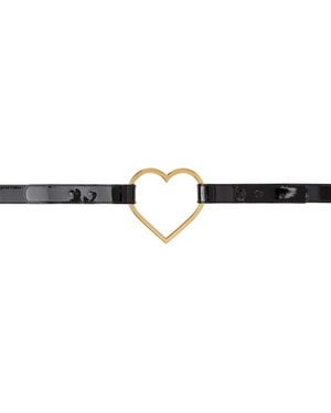 Blumarine Black Heart Belt