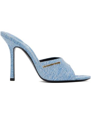 Alexander Wang ブルー Lucienne ヒールサンダル - ブラック