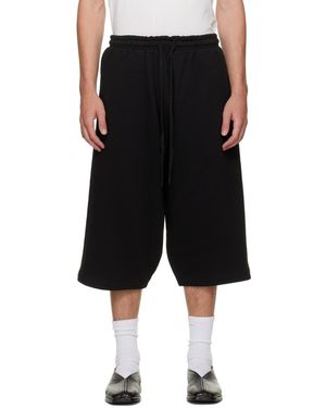 Entire studios Drop Shorts - Black