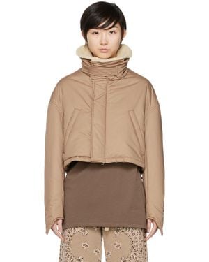 【関税込み】Casablanca タン コットン ワークジャケット Cotton Monogram Jacquard Jacket – Casablanca