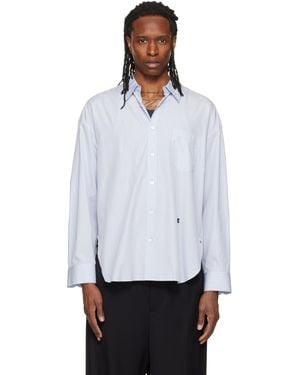 WOOYOUNGMI Striped Cotton Shirt - White