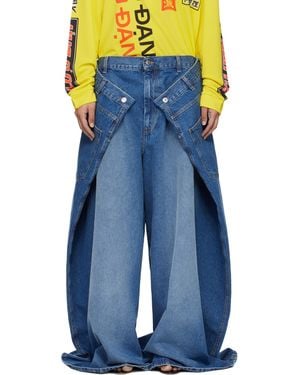 Lu'u Dan Maxi X Maxi X Maxi Jeans - Blue