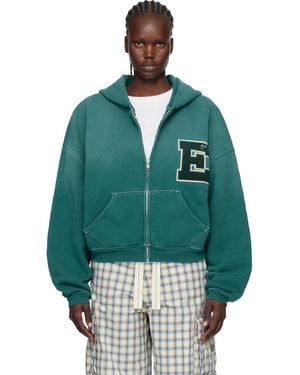 ERL Letterman Hoodie - Green