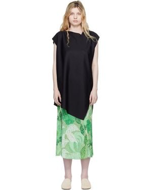 Pleats Please Issey Miyake A-Poc Sea Glass Top - Green