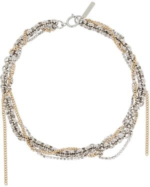 Justine Clenquet Celina Necklace - Metallic
