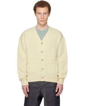 Visvim Off- Knit Cardigan - Natural