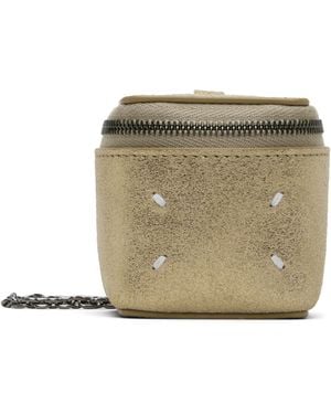 Maison Margiela Mini Cube Chain Bag - Metallic