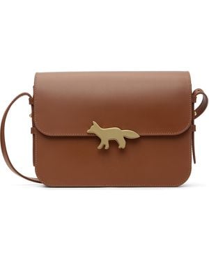 Maison Kitsuné Tan Edie Large Bag - Black
