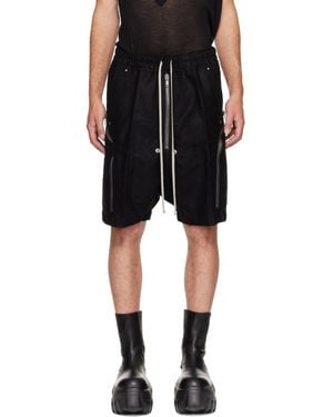 Rick Owens Tower Heizer Shorts - Black