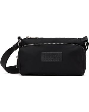 MM6 by Maison Margiela Nylon Pockets Crossbody Bag - Black