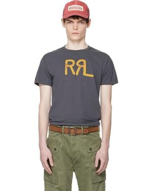 RRL Ranch Logo T-Shirt - Black