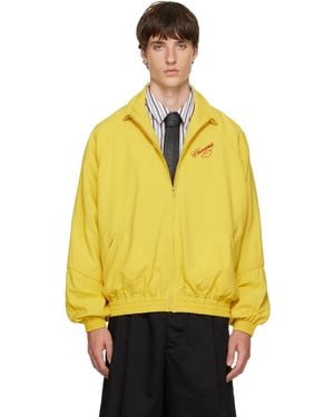 Willy Chavarria Ruff Rider Track Jacket - Yellow