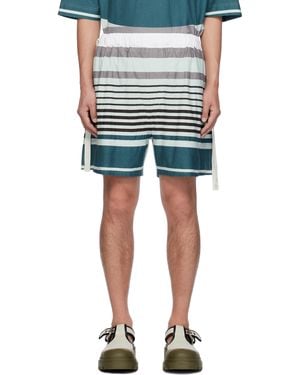 Craig Green Wave Shorts - Blue