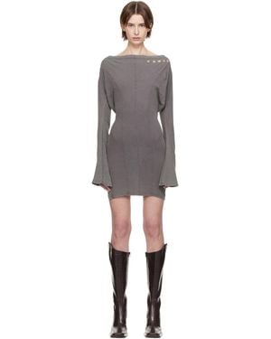 KNWLS Ace Longsleeve Minidress - Black