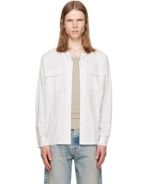 sunflower Pocket Shirt - White