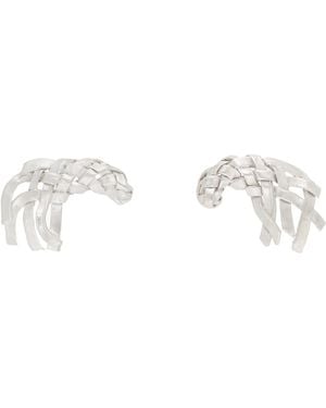 Rier Stud Earrings - Black