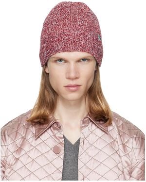 Dries Van Noten Embroidered Beanie - Pink