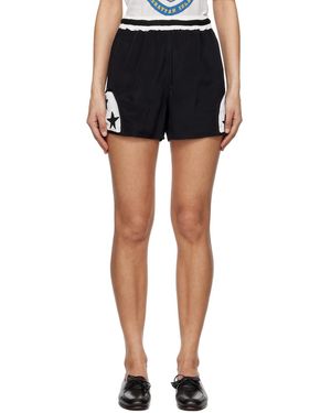 Bode Star Field Shorts - Black