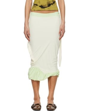 OTTOLINGER Off- Twisted Pencil Midi Skirt - Multicolour
