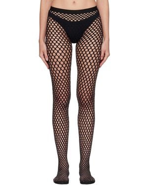 Wardrobe NYC Web Tights - Black
