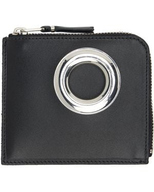 Comme des Garçons Eyelet Line Wallet - Black