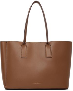 Marc Jacobs 'The Pop J Marc Work' Tote - Brown