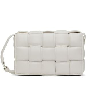 Bottega Veneta Off-white Padded Cassette Bag - Multicolour