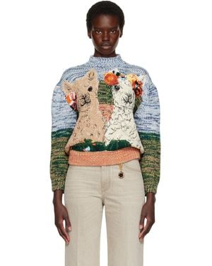Stella McCartney Alpaca Jacquard Knit Jumper - Multicolour