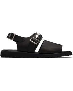 Undercover Foot The Coacher Edition Up1E4F01 Sandals - Black