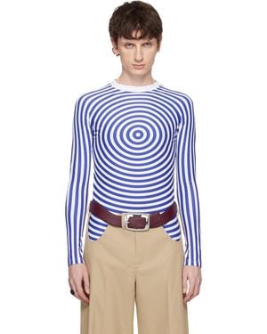 Jean Paul Gaultier 'The Target' T-Shirt - Blue