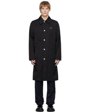 Ami Paris ブラック Ami Alexandre Mattiussi レインコート