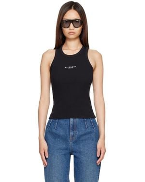 Givenchy Slim Fit Paris' Tank Top - Blue