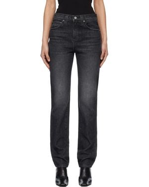 KHAITE Farley Jeans - Black