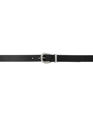 Paul Smith ブラック スムースレザー ベルト