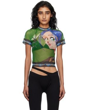 Tシャツ・カットソー [Ottolinger] Women Charmed Top Light Brown Ottolinger Charmed Top | Stand Up Comedy