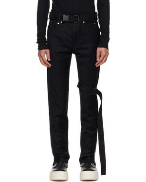 Rick Owens Temple Blixa Jeans - Black