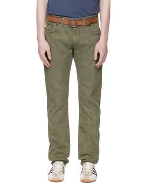RRL Slim Fit Jeans - Green