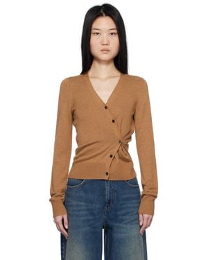 Isabel Marant Tan Carline Cardigan - Blue