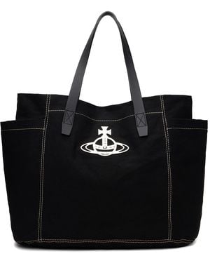 Vivienne Westwood ブラック ミディアム Henry トートバッグ
