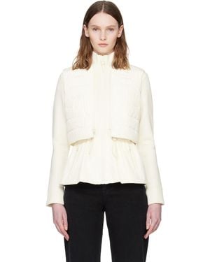 Mackage Off- Priscilla 3-In-1 Down Vest & Jacket Set - White