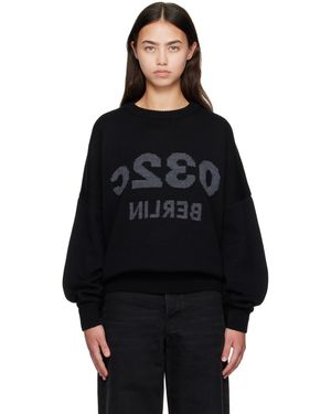 032c Selfie Jumper - Black