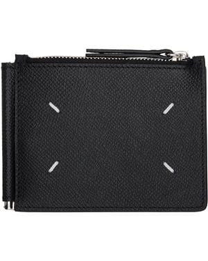 Maison Margiela Money Clip Wallet - Black